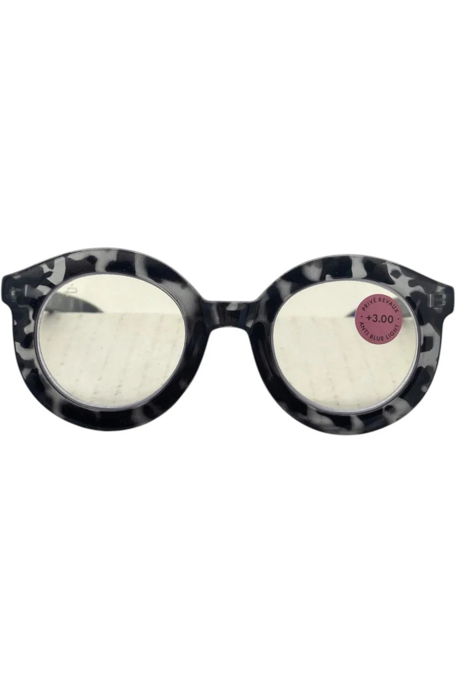 Prive Revaux x Shawn Killinger Dazed Reading Glasses Gray Havana